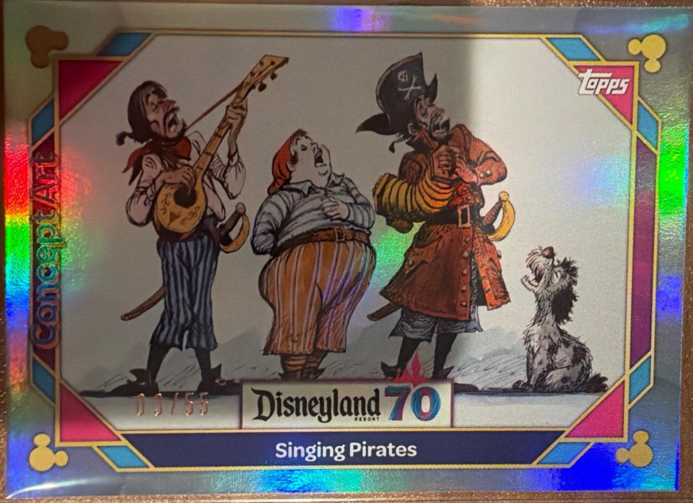 Singing Pirates [Hidden Mickey Variation] #131
