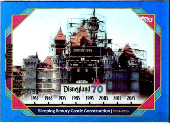 Sleeping Beauty Castle Construction [Blue Foil] #83