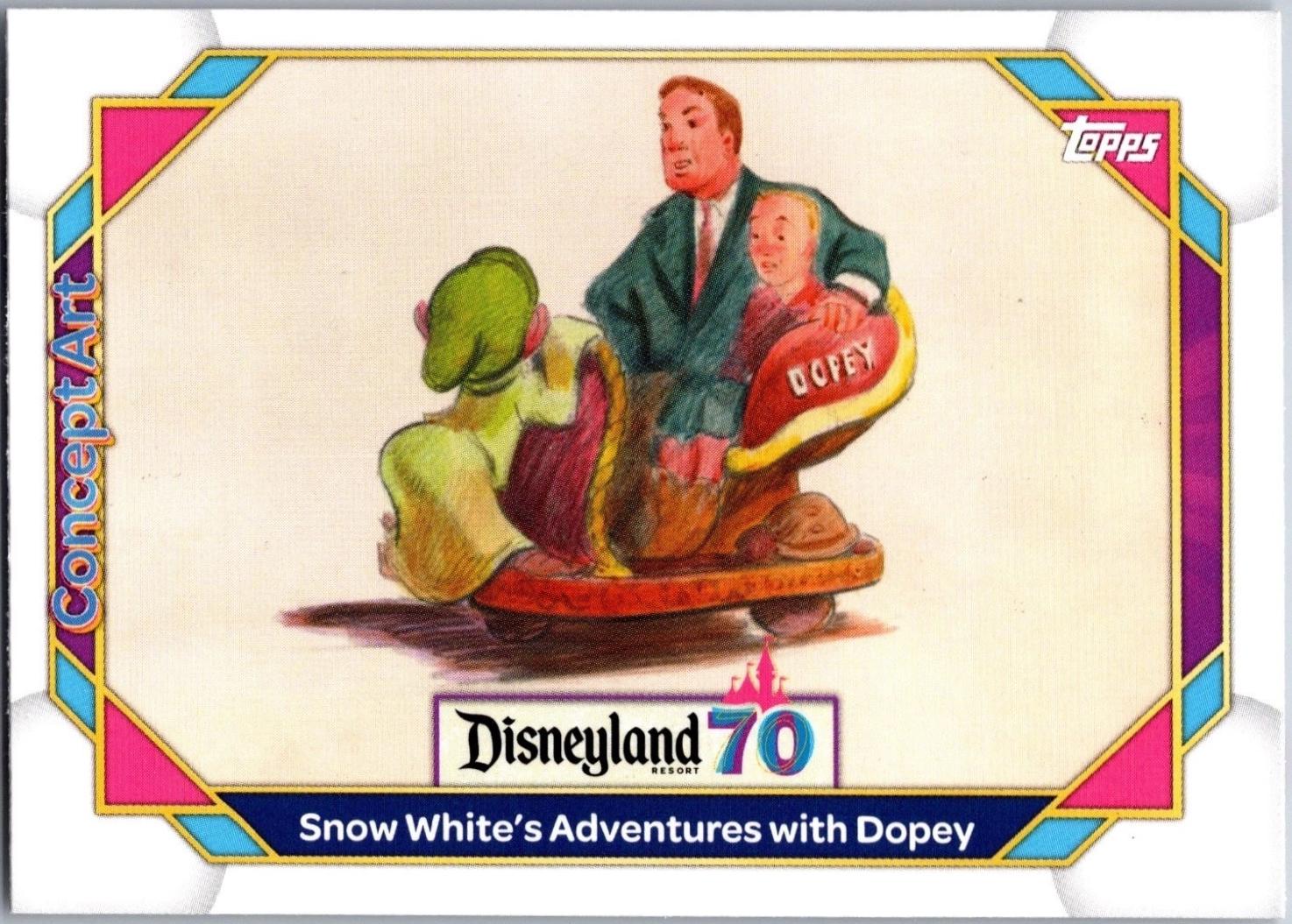 Snow White's Adventures with Dopey [70 Anniversary Foil]] #140