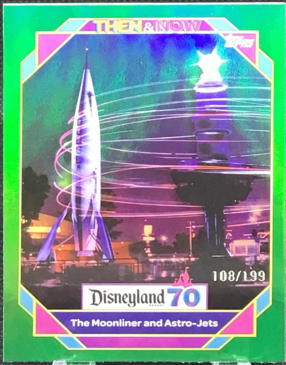 The Moonliner and Astro-Jets [Green Foil] #57
