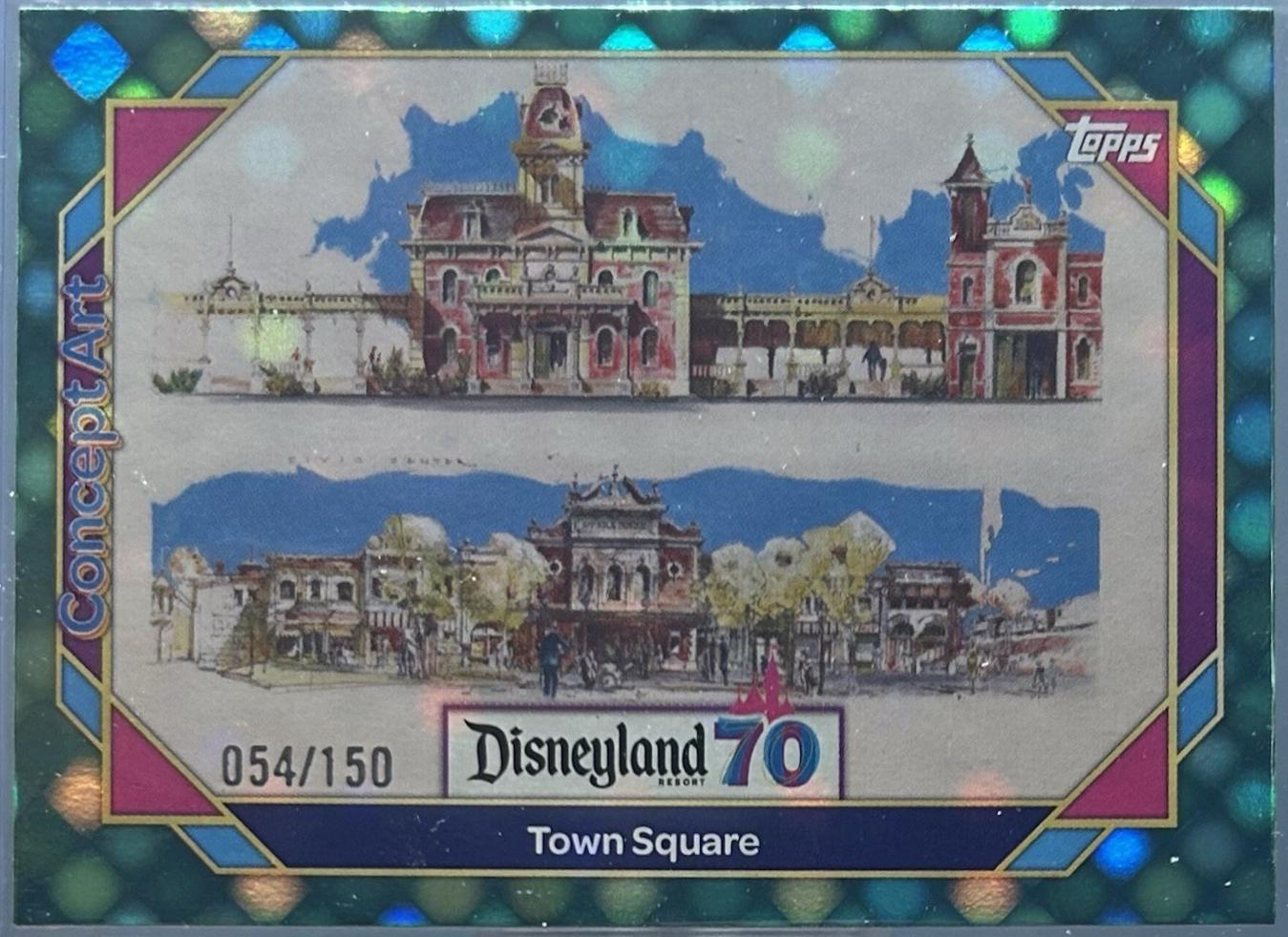 Town Square [Aqua Electric Dots] #119