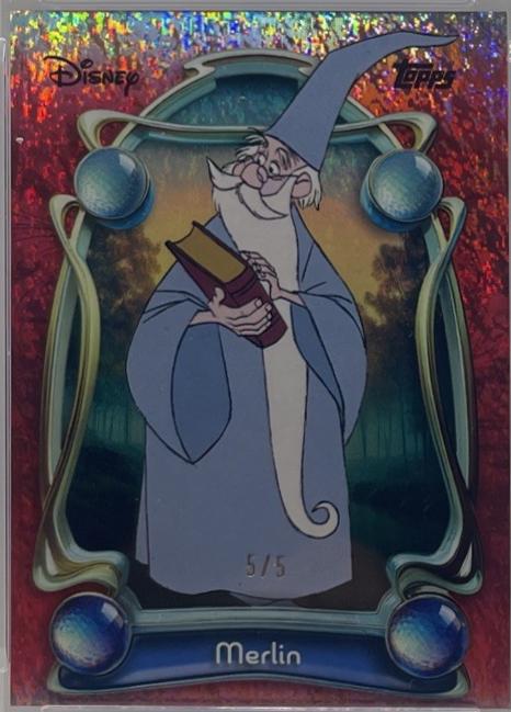 Merlin [Red Sparkle Foil] #36