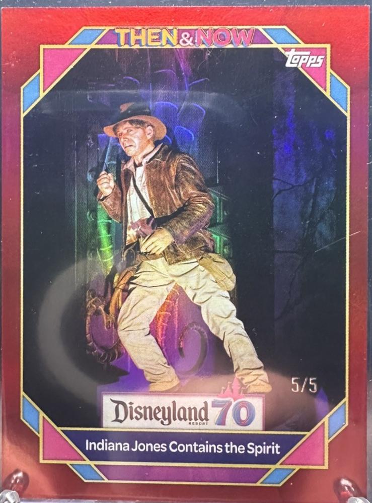 Indiana Jones Contains the Spirit [Red Foil] #15
