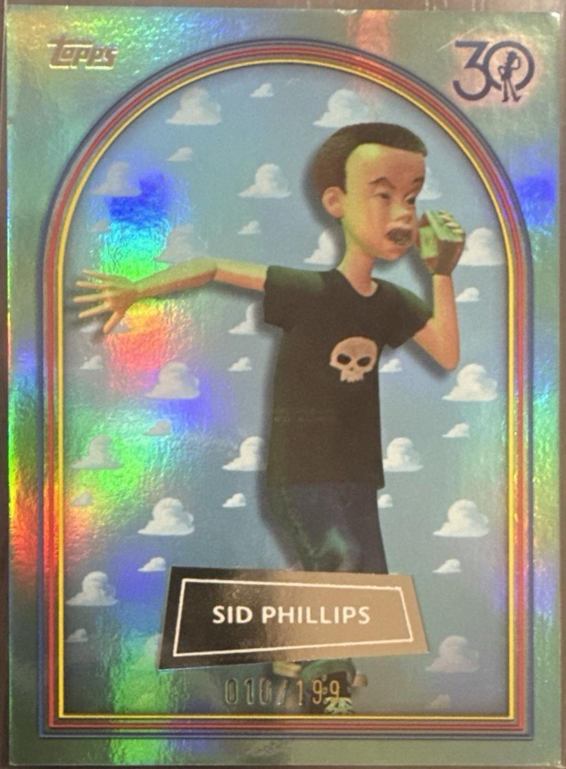Sid Phillips [Aqua Foil] #28