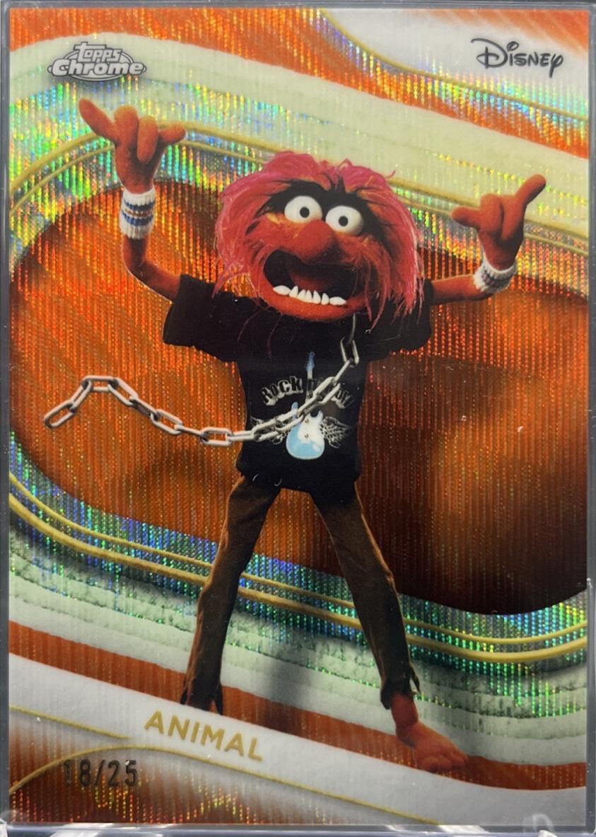 Animal [Orange Wave Refractor] #124