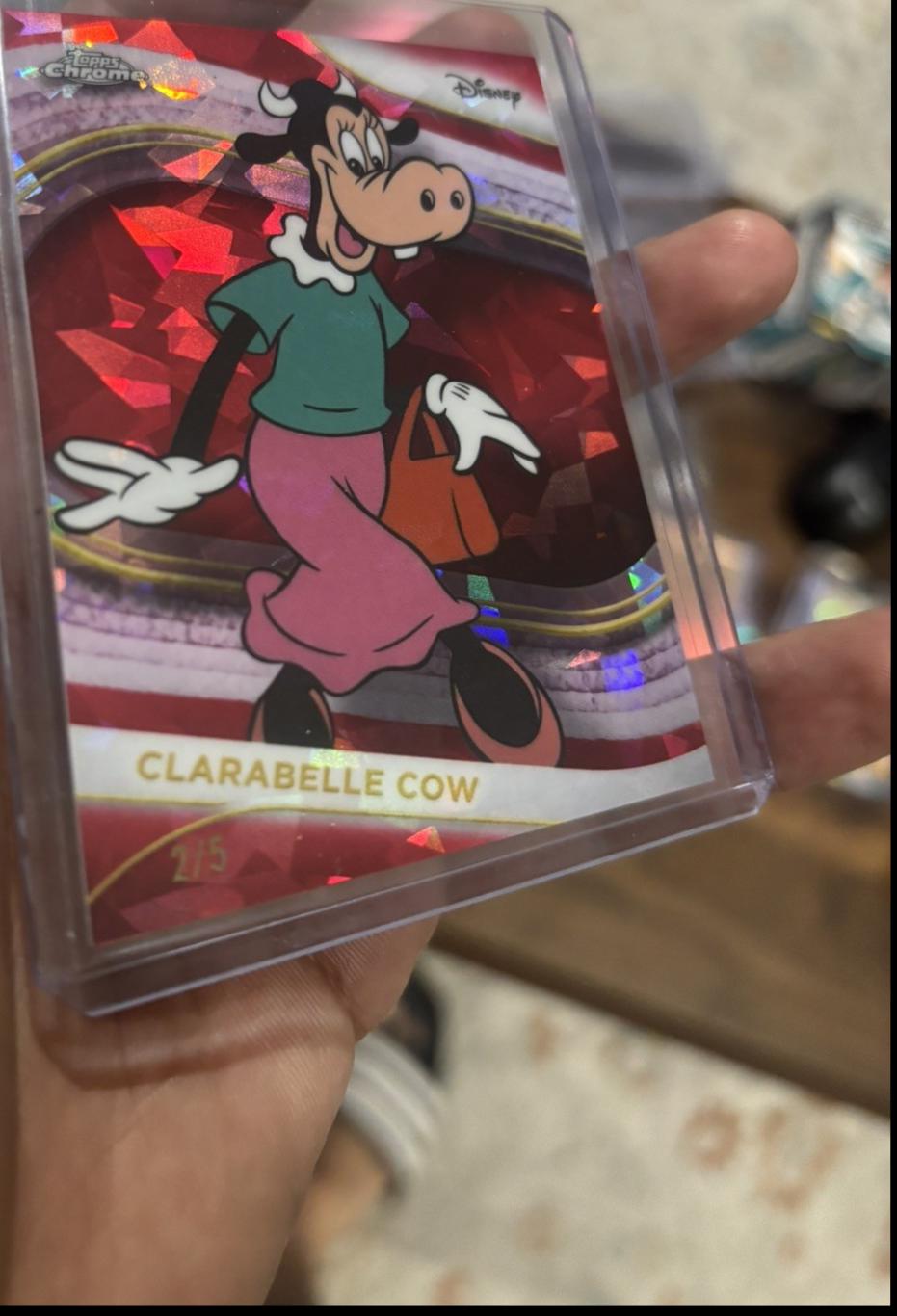 Clarabelle Cow [Red Wave Refractor] #165