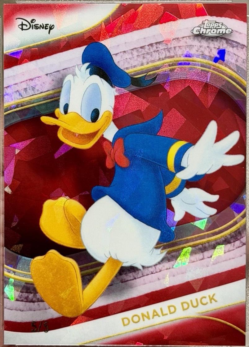 Donald Duck [Red Sapphire Refractor] #34