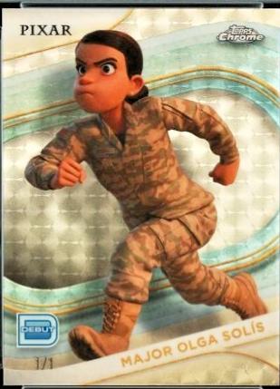 Major Olga Solis [SuperFractor] #136