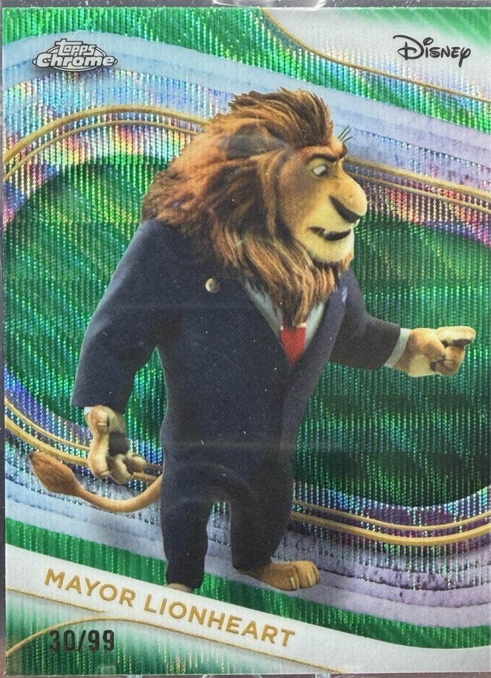 Mayor Lionheart [Green Sapphire Refractor] #170