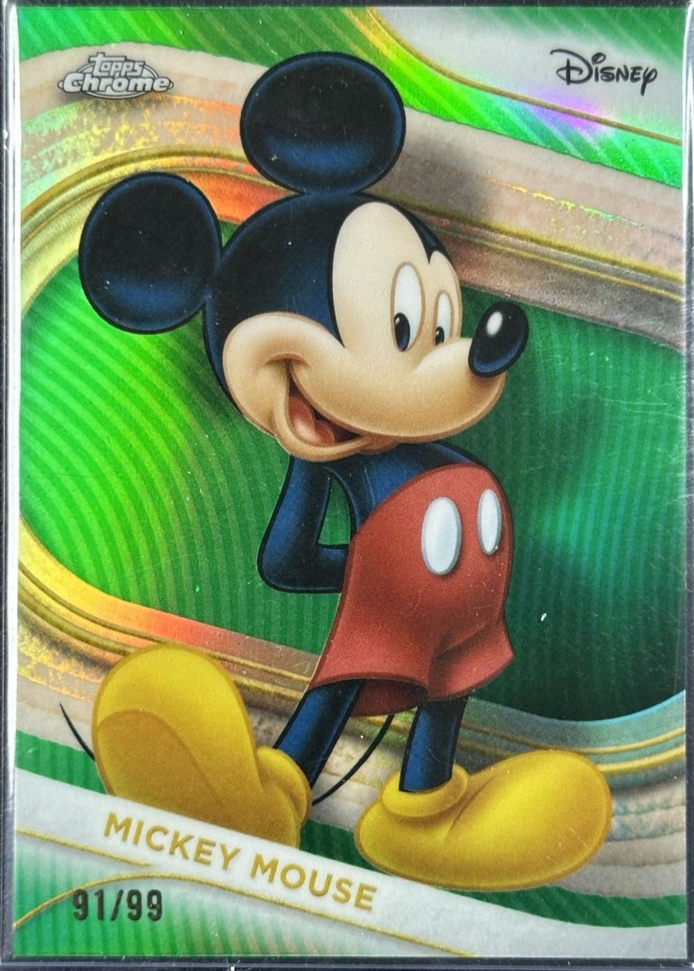Mickey Mouse [Green Refractor] #1