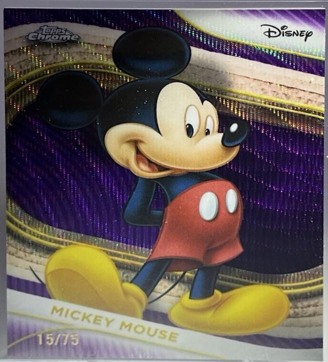Mickey Mouse [Purple Wave Refractor] #1