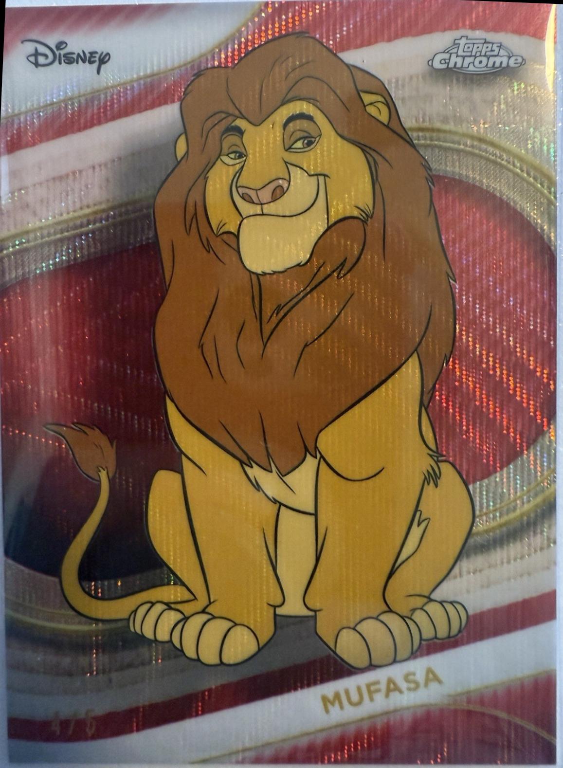 Mufasa [Red Wave Refractor] #96