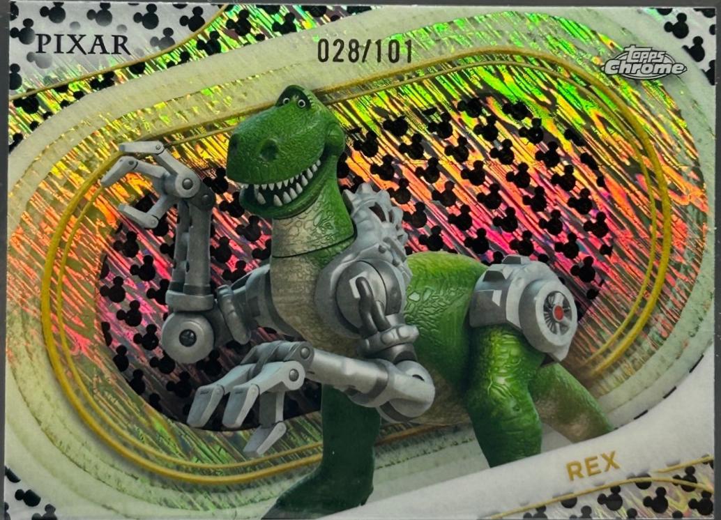 Rex [Black White Logo Refractor] #92