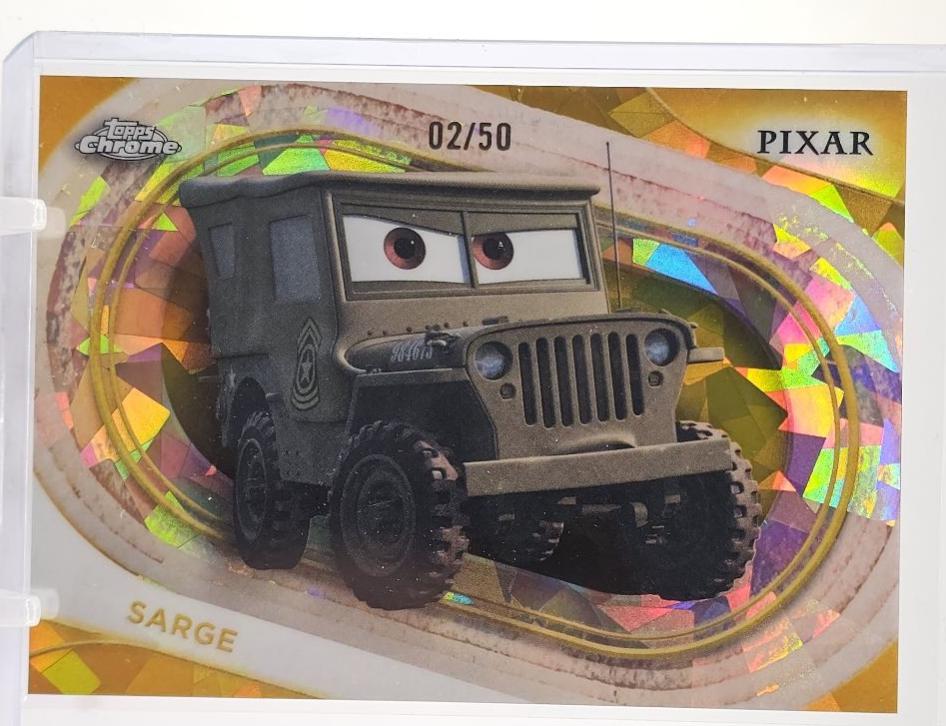Sarge [Gold Sapphire Refractor] #55