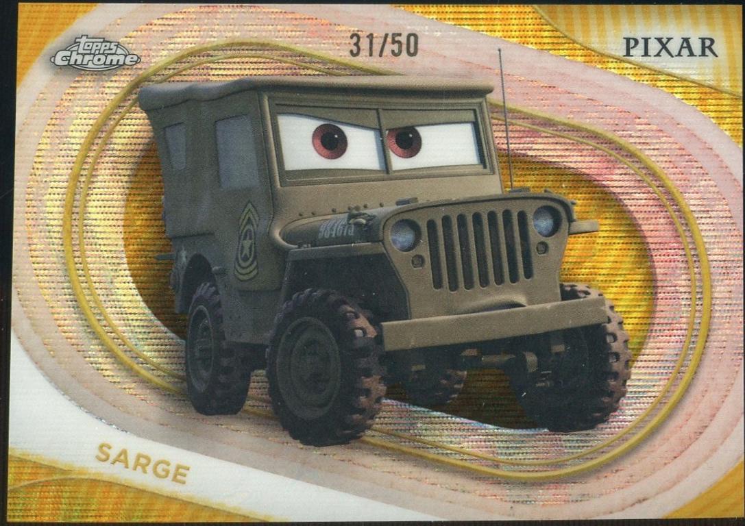 Sarge [Gold Wave Refractor] #55
