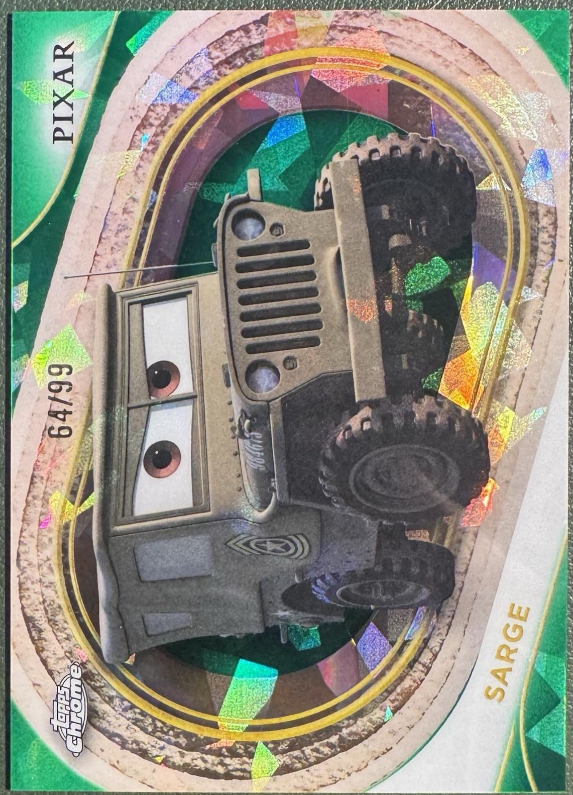 Sarge [Green Sapphire Refractor] #55