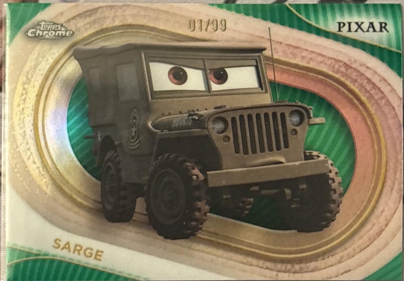 Sarge [Green Wave Refractor] #55