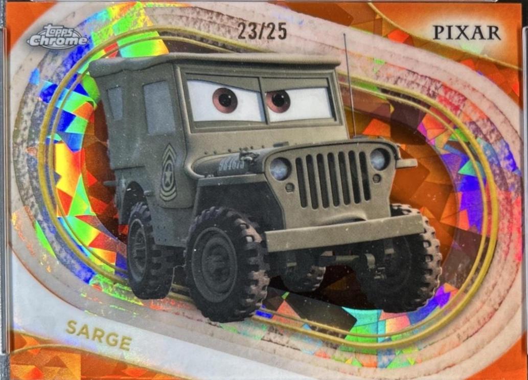 Sarge [Orange Sapphire Refractor] #55