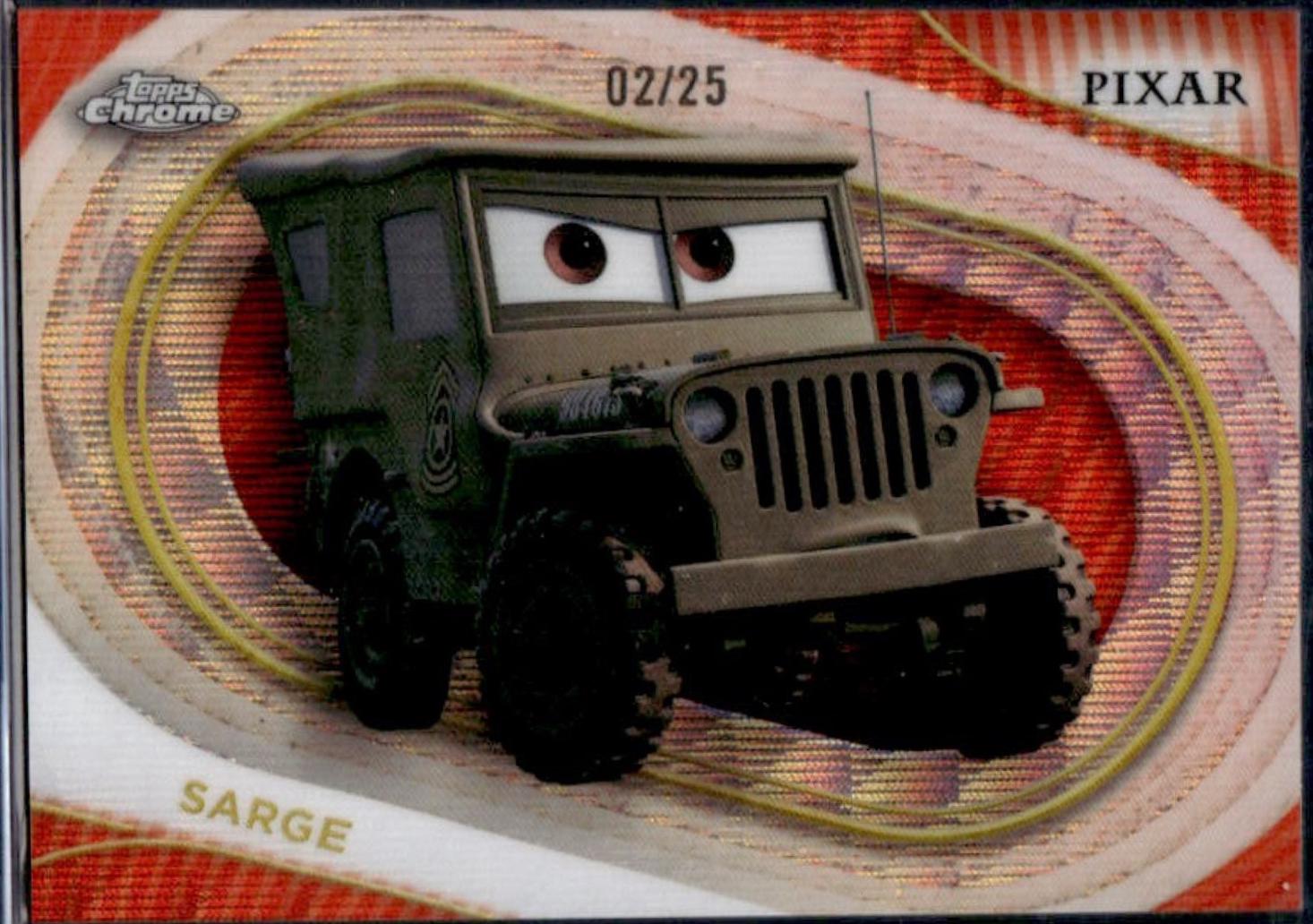 Sarge [Orange Wave Refractor] #55