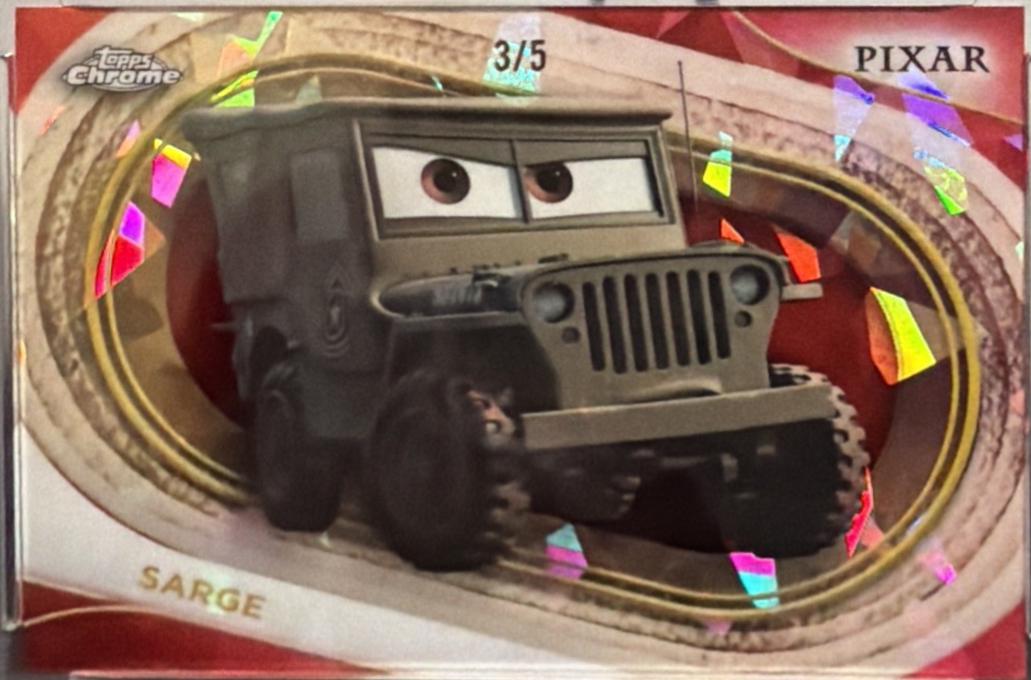 Sarge [Red Sapphire Refractor] #55