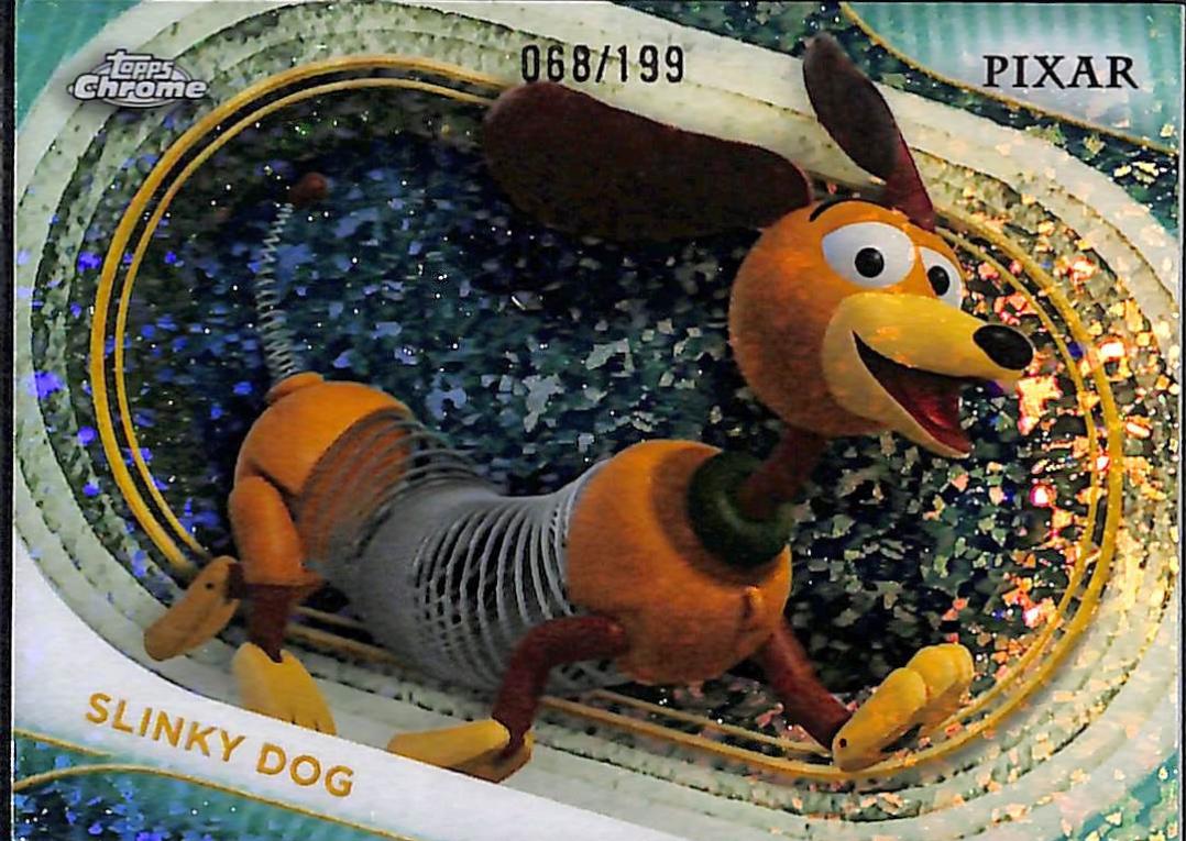Slinky Dog [Aqua Diamonds Refractor] #91
