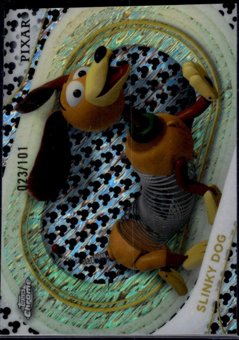 Slinky Dog [Black White Logo Refractor] #91