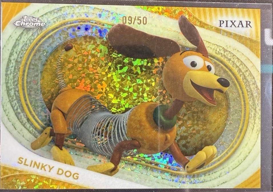 Slinky Dog [Gold Diamonds Refractor] #91