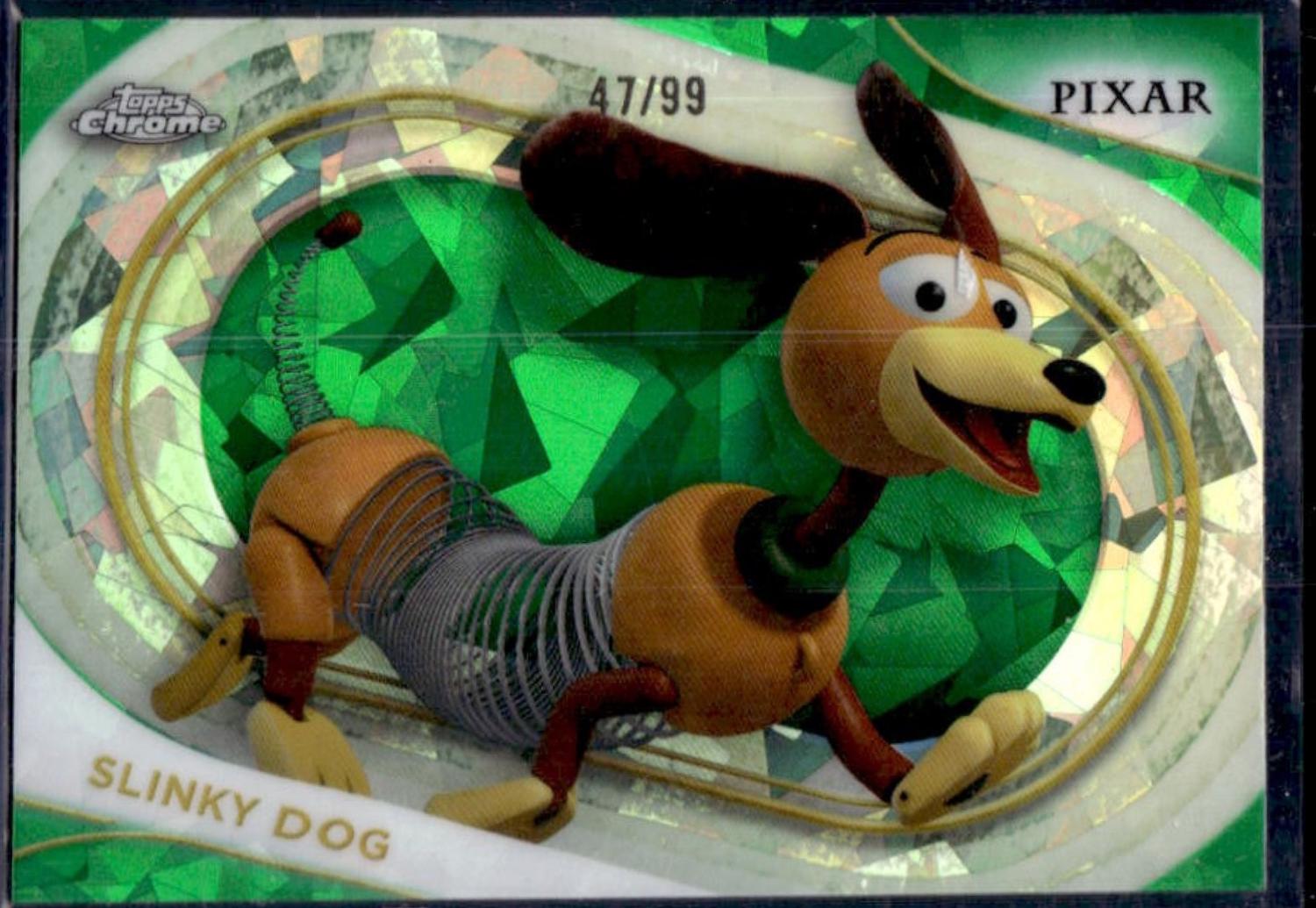 Slinky Dog [Green Sapphire Refractor] #91