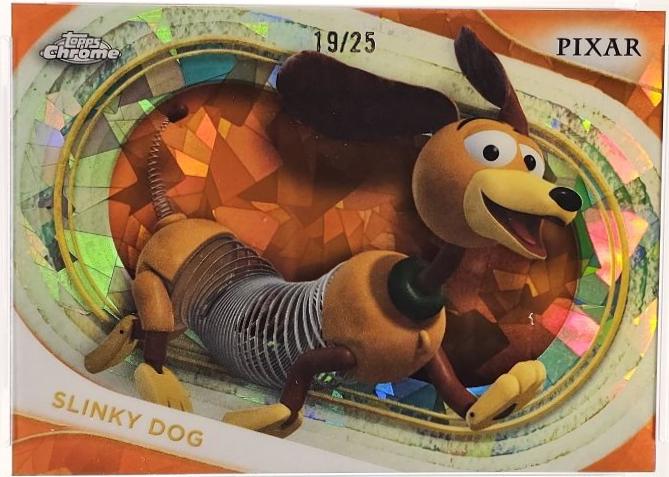 Slinky Dog [Orange Sapphire Refractor] #91
