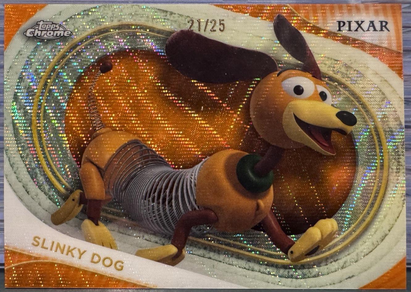 Slinky Dog [Orange Wave Refractor] #91