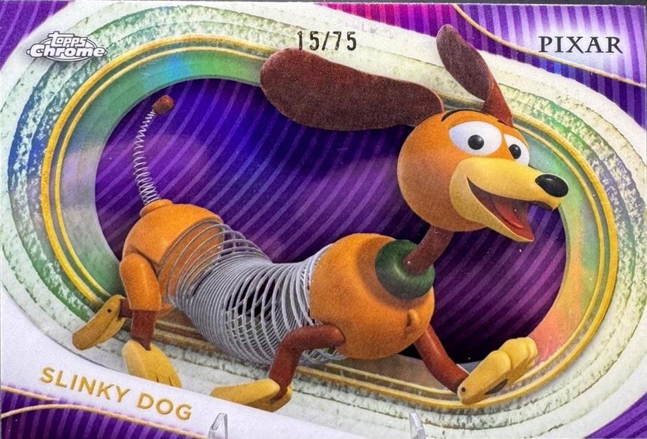 Slinky Dog [Purple Refractor] #91