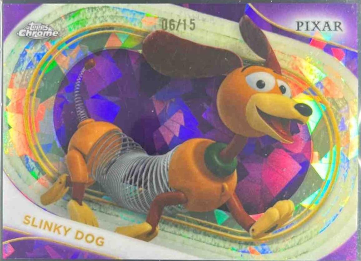Slinky Dog [Purple Sapphire Refractor] #91