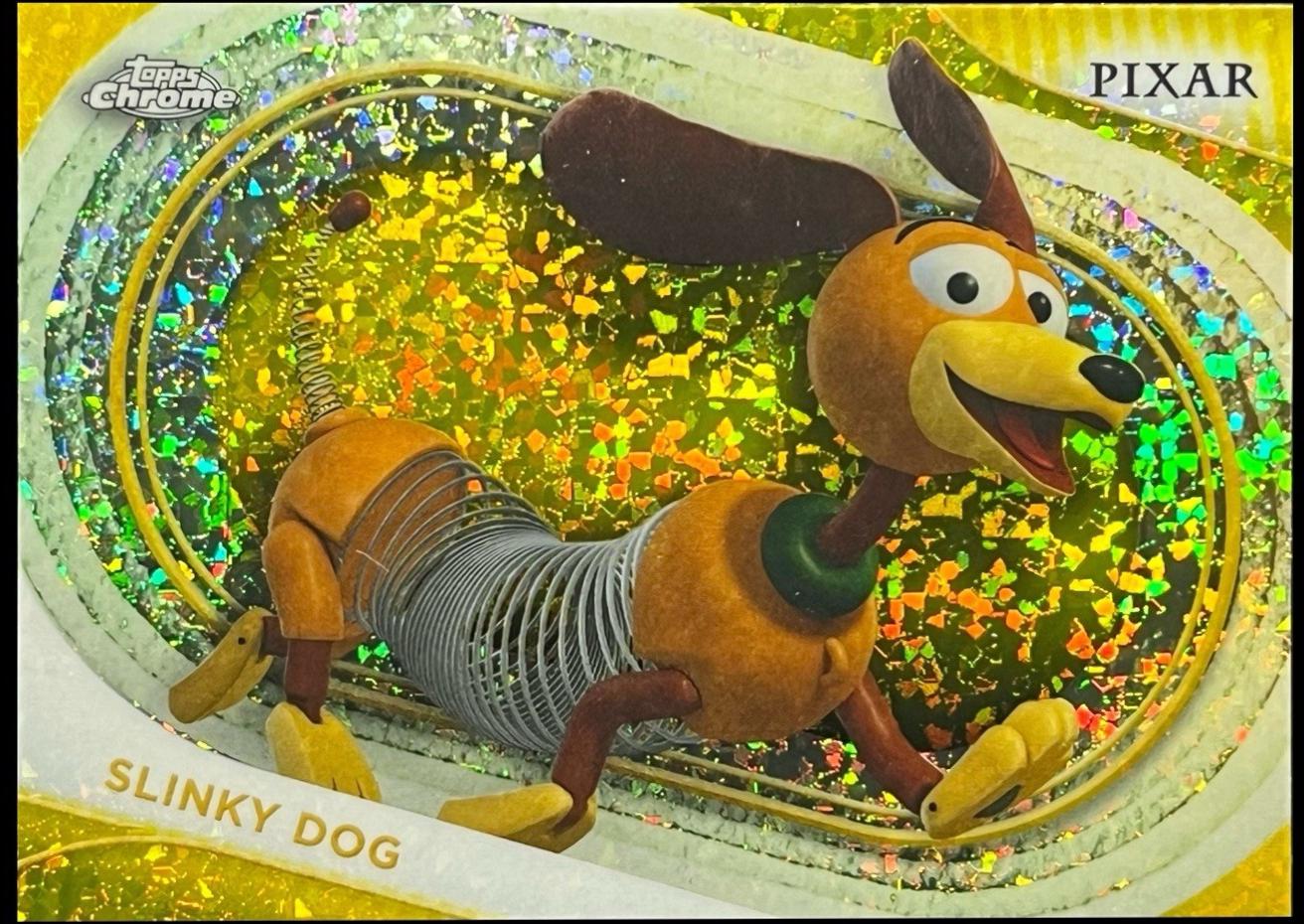 Slinky Dog [Yellow Diamonds Refractor] #91
