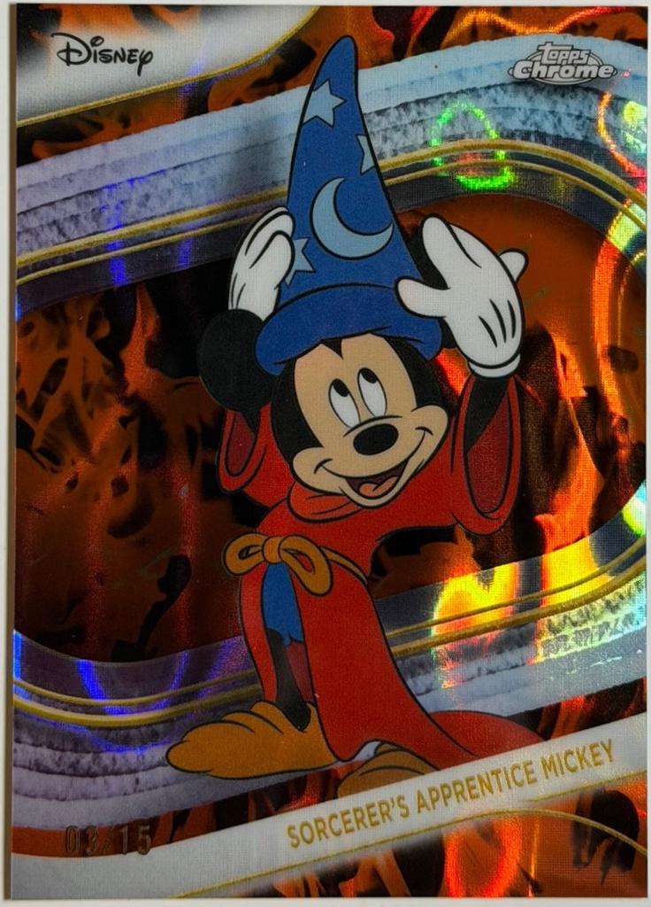 Sorcerer's Apprentice Mickey [Incinerator Lava Refractor] #190