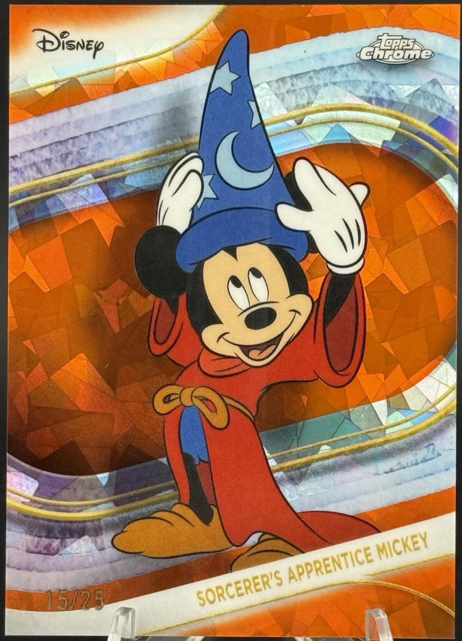 Sorcerer's Apprentice Mickey [Orange Refractor] #190