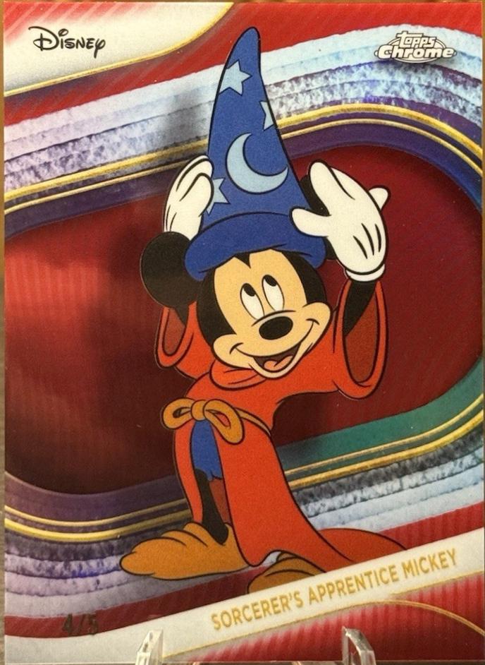 Sorcerer's Apprentice Mickey [Red Refractor] #190