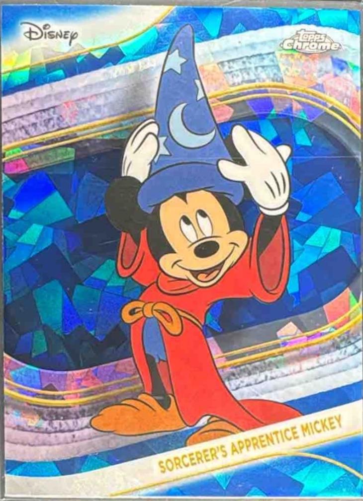 Sorcerer's Apprentice Mickey [Sapphire Refractor] #190