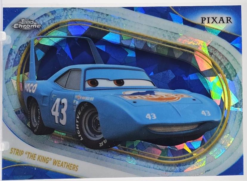 Strip The King Weathers [Sapphire Refractor] #57