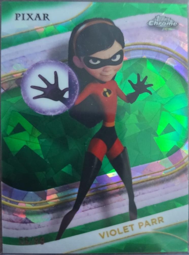 Violet Parr [Green Sapphire Refractor] #152