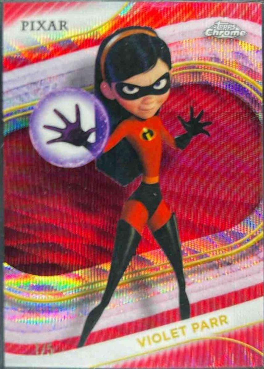 Violet Parr [Red Wave Refractor] #152