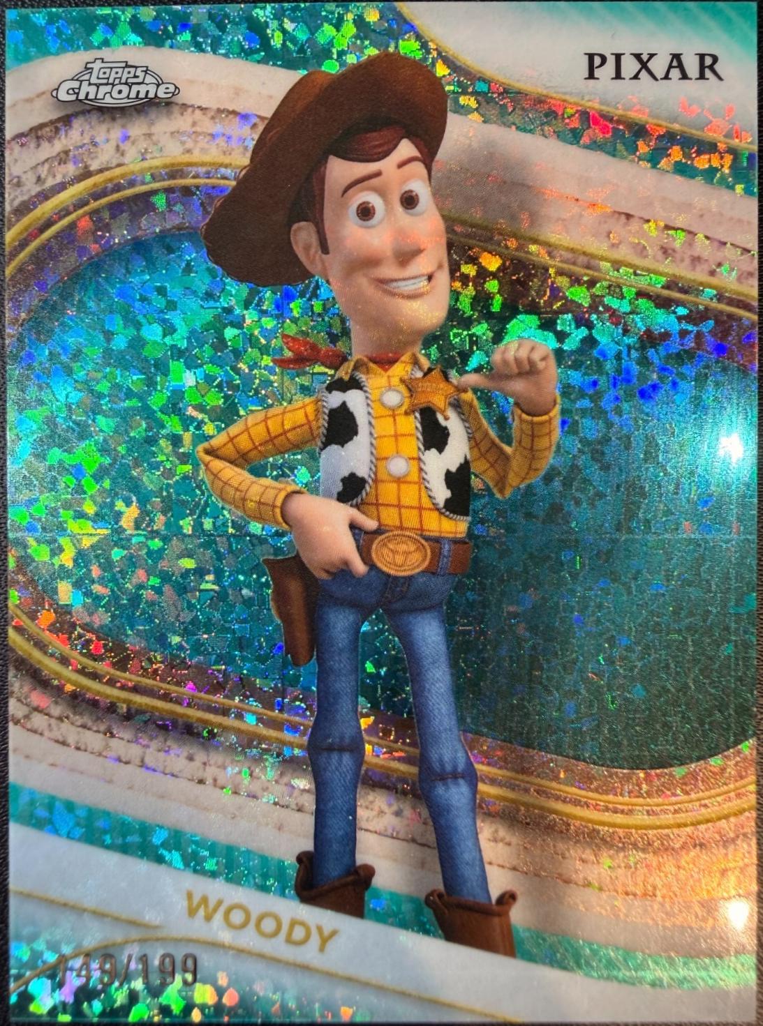 Woody [Aqua Diamonds Refractor] #89