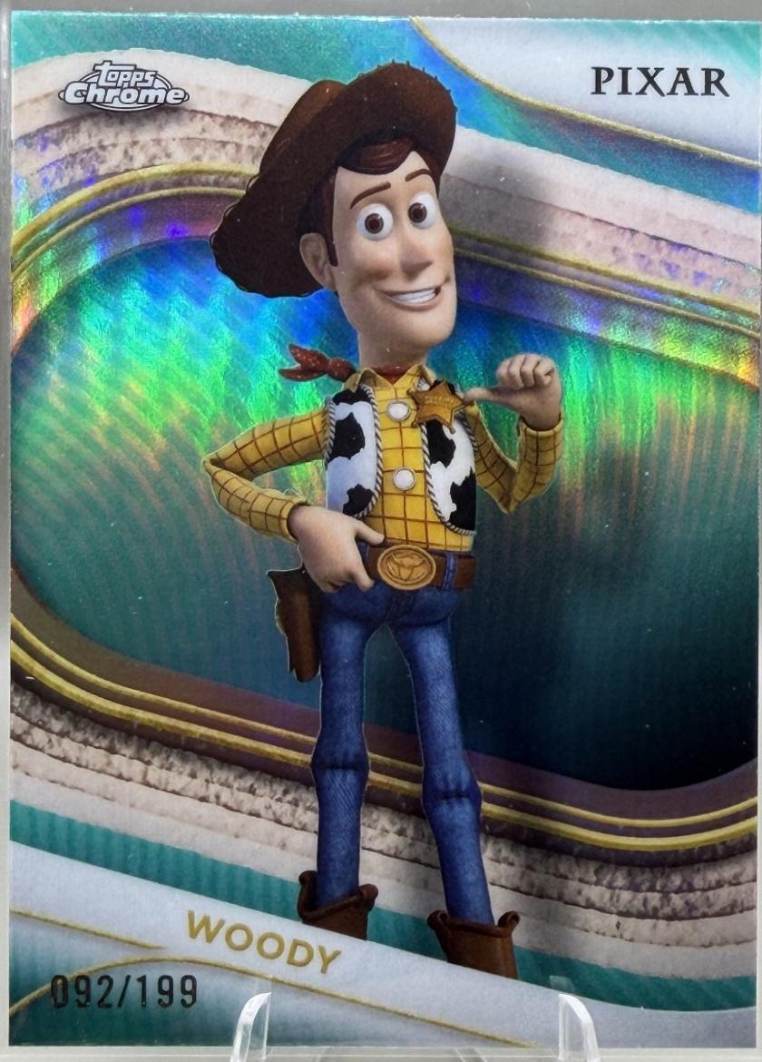 Woody [Aqua Refractor] #89