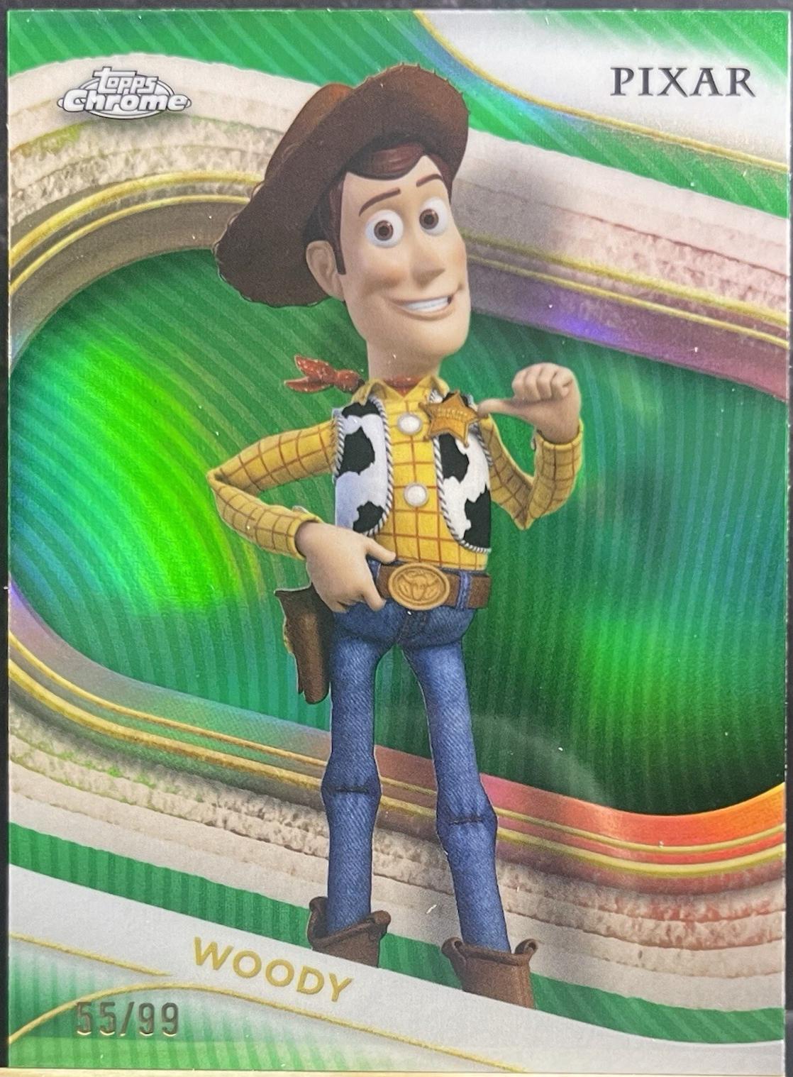 Woody [Green Refractor] #89