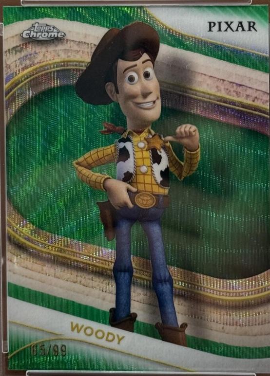 Woody [Green Wave Refractor] #89