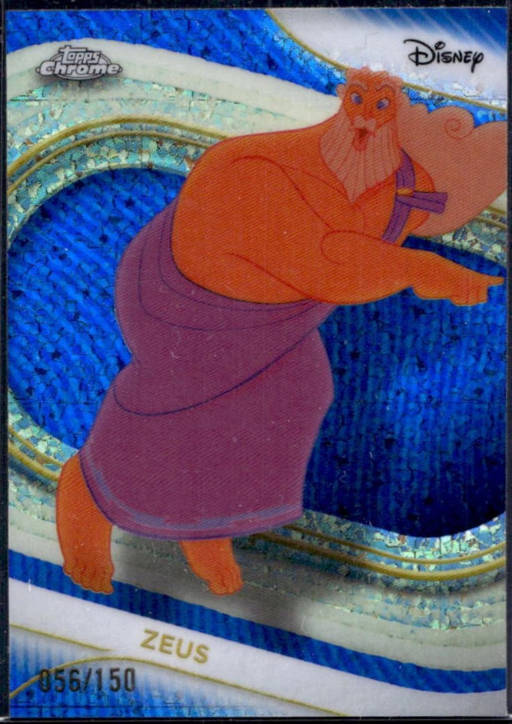 Zeus [Blue Diamonds Refractor] #49