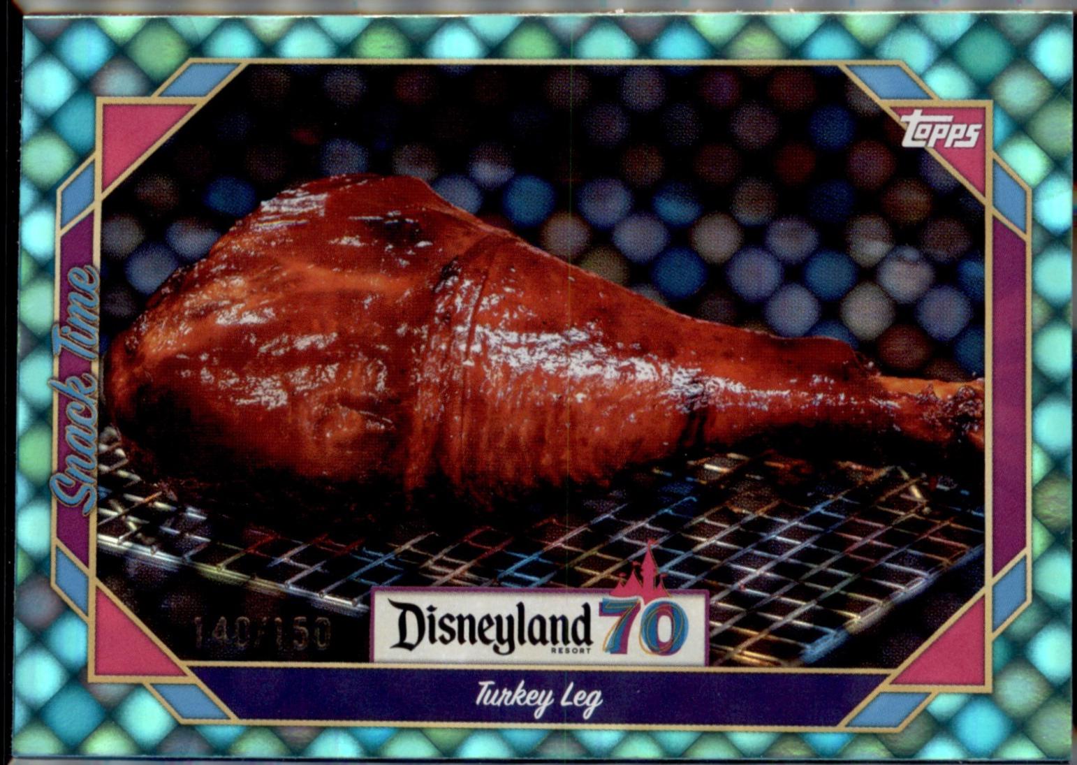 Turkey Leg [Aqua Electric Dots] #103