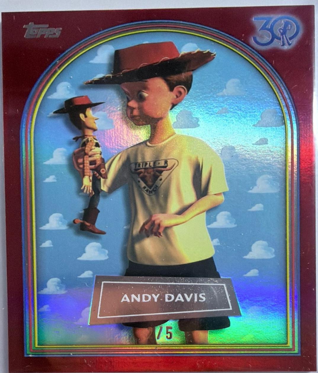 Andy Davis [Red Foil] #7