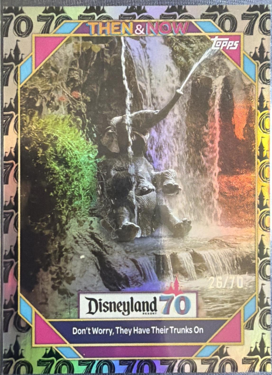 Don't Worry They Have Their Trunks On [70 Anniversary Foil]] #12