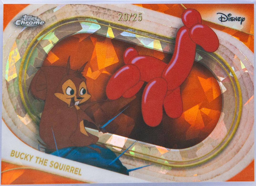 Bucky the Squirrel [Orange Sapphire Refractor] #23