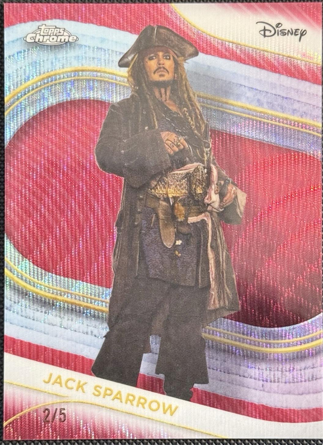 Jack Sparrow [Red Wave Refractor] #3